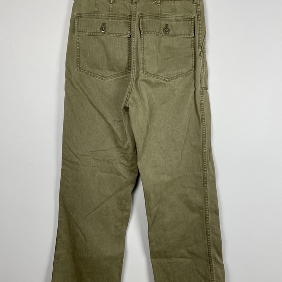 J. Crew Foundry Pant Herring Spanish Moss Size 4 - Picture 8 of 13
